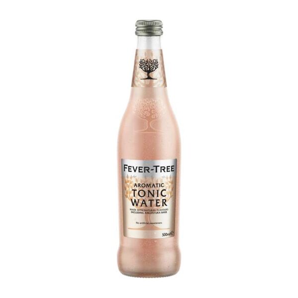 FEVER-TREE AROMATIC TONIC WATER, 50 CL