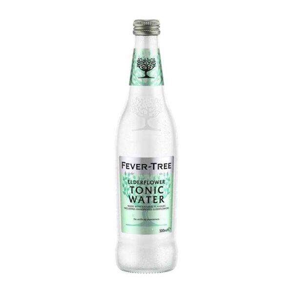 FEVER-TREE ELDERFLOWER TONIC WATER, 50 CL