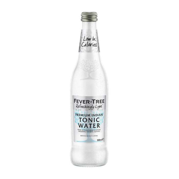 FEVER-TREE REFRESHINGLY LIGHT INDIAN TONIC WATER, 50 CL