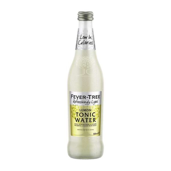 FEVER-TREE REFRESHINGLY LIGHT SICILIAN LEMON TONIC WATER, 50 CL