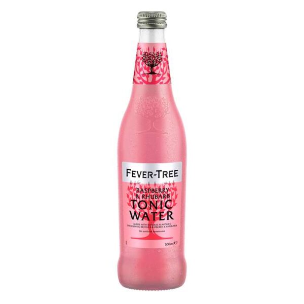 FEVER-TREE RASPBERRY & RHUBARB TONIC WATER, 50 CL